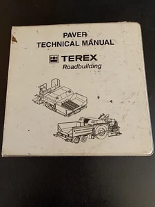 Terex Cedarapids Paver Technical Manual 300, 411, 400, 500:series - Picture 1 of 12