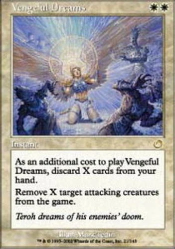 Vengeful Dreams ~ Heavily Played Torment MTG Magic UltimateMTG White Card - Image 1 of 1
