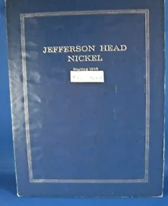 JEFFERSON HEAD NICKEL ALBUM WITH COINS - 1938 THRU 1963D (c7) - Picture 1 of 2