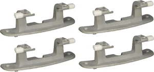 134550800 Washer Door Hinge with Bushings for Whirlpool &Frigidaire -4 Pack - Picture 1 of 5