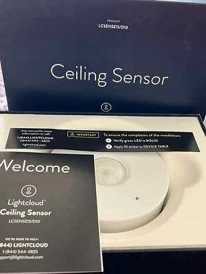 RAB Lightcloud Ceiling Sensor LCSENSE15/D10 -white - Image 1 of 3