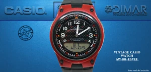 Vintage Uhr Casio AW-80-4BVEF. QW2747 Telememo 30. WR.50M. Jahr 2003 Japan Movt - Bild 1 von 6