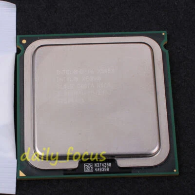 Intel Xeon X5450 SLASB 3 GHz CPU Processor EU80574KJ080NT 1333 MHz LGA 771 12MB - Image 1 of 2