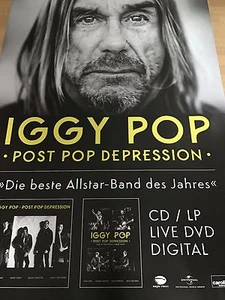 IGGY POP 2016 PROMO + orig. Album Plakat - Promo Poster - 168x118 cm - Picture 1 of 1