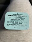 Smelling Salts Tin Aromatic Ammonia Vaporole Burroughs Vintage Drug Co Empty Tin