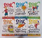 Lot of 6 Stink Paperback Books Set #1-#6 by Megan McDonald