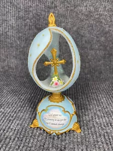 Szene Ei Kreuz Gelassenheit Gebet Musikalisch Blau Ei Aufziehen Amazing Grace - Bild 1 von 5