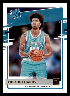 2020-21 Donruss #222 Nick Richards RR RC (ref 237224) - Image 1 of 2