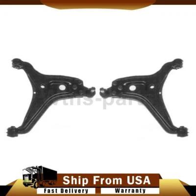 Conjunto de brazos de control Suspensia delanteros inferiores 2x para Audi Quattro 1984 1985 2,2 L Foto 1 de 4