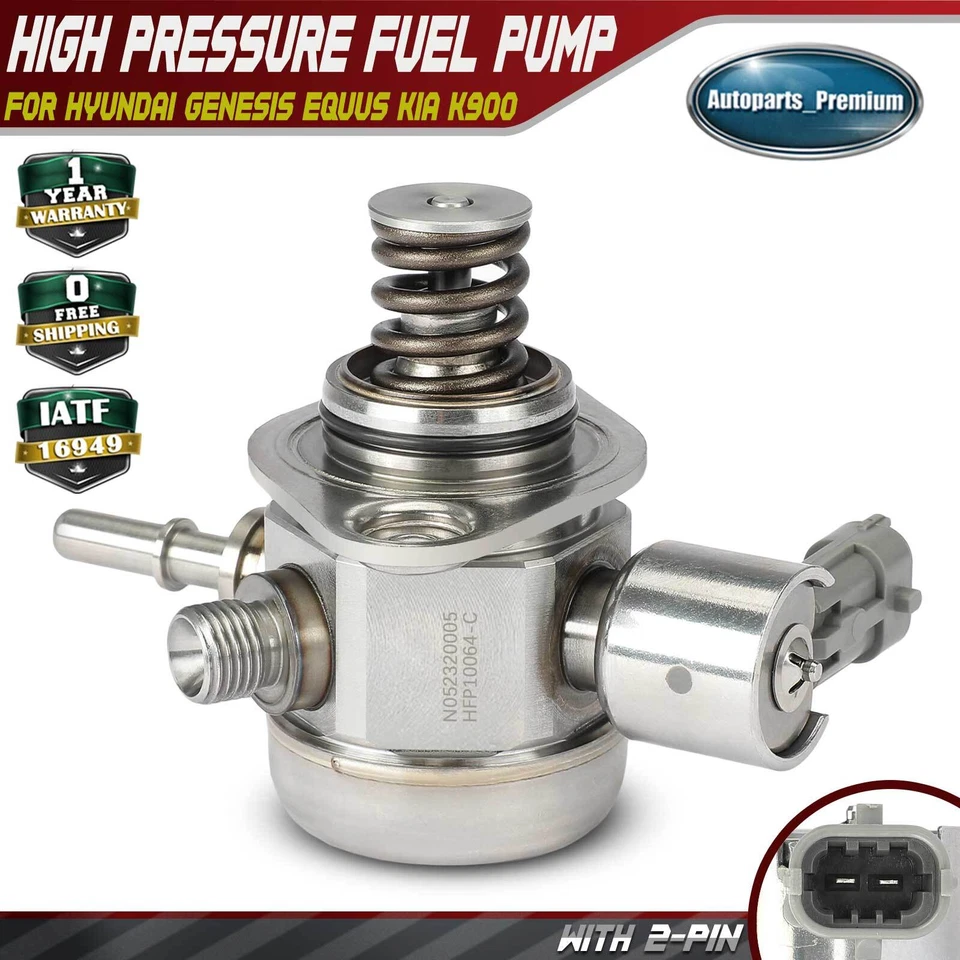 Bomba de combustível de alta pressão para Hyundai Genesis 2013-2014 Equus 13-16 Kia K900 2015 - Imagem 1 de 4