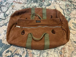 Escape From The Ordinary Heavy Canvas Duffle Bag Norm Thompson Portland OR - Picture 1 of 14