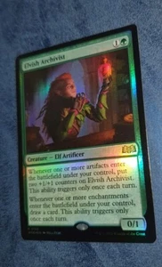 MTG *FOIL * WILDS OF ELDRAINE Rare ELVISH ARCHIVIST NM - Imagen 1 de 1