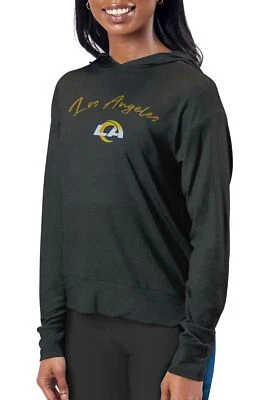 Sudadera Certo By Northwest NFL para mujer Los Angeles Rams Sesión, carbón Foto 1 de 2