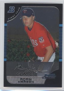 2005 Bowman Chrome First Year Adam Harben #222 Rookie RC
