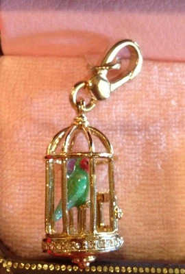 YJRU3683 2009 JUICY COUTURE JAULA ENCANTO NUEVO CON ETIQUETAS Foto 1 de 4