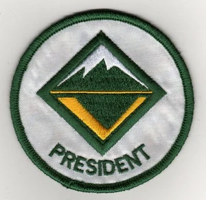 Venture Scout President Position Patch (2014), Green Brd "Since 1910" Back, Mint - Picture 1 of 1