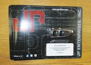 JP Enterprises Compensator Muzzlebreak 1/2 X 28 Stainless JPTRE-2S - Picture 1 of 2