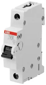 Abb - S201-D10 - Circuit Breaker, Thermal Mag, 1 Pole,10a - Picture 1 of 2