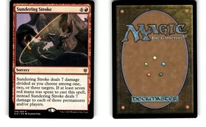 MTG Throne of Eldraine Sundering Stroke ELD 144/269 R NM/MT - Picture 1 of 1