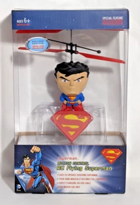 Juguete volador DC Comics Superman control de movimiento radiocontrol Foto 1 de 4