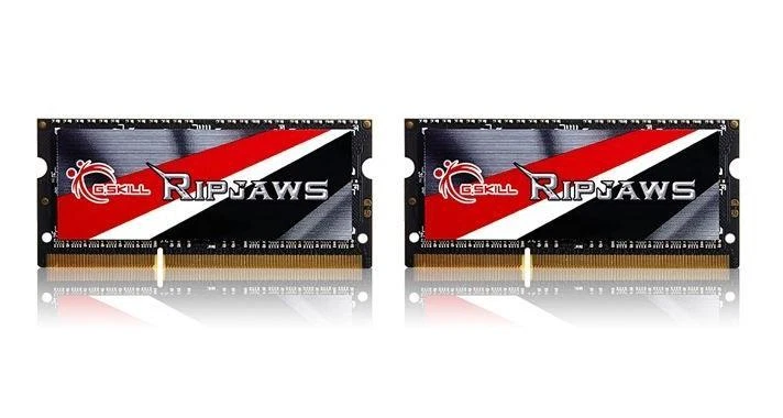 16GB G.Skill Ripjaws DDR3 1600MHz SO-DIMM laptop memory dual kit 2x8GB CL9 - Image 1 of 1