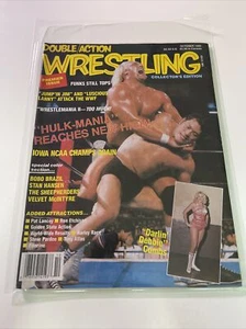 Double Action Wrestling Magazine ~ October 1986 ~ Hulk-Mania Reaches New High - Picture 1 of 6