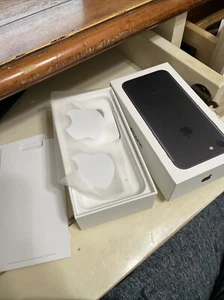 iPhone 7 Box Only with stickers black - Picture 1 of 6