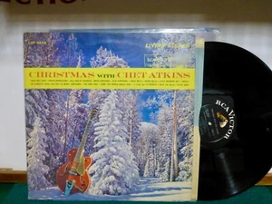 CHET ATKINS CHRISTMAS WITH LIVING STEREO NEAR MINT LP - Picture 1 of 1