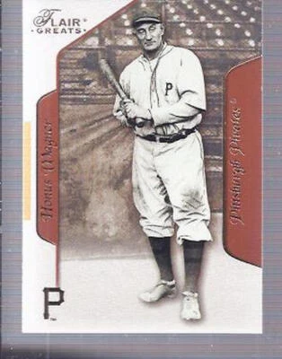 Flair Greats #73 Honus Wagner 2003 - casi nuevo-como nuevo Foto 1 de 2