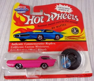 Hot Wheels Vintage 25th Collection Anniversary Series II Deora PINK 1993 Redline - Picture 1 of 3