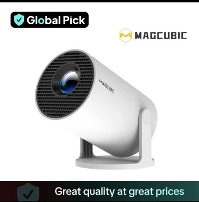 MAGCUBIC Portable Projector, 1280*720P Built-in Speaker Projector, Home-Cinema - Imagen 1 de 4
