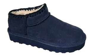 Bearpaw Damen LANA Wildleder Bootie INDIGOBLAU Größe 7,5 Weite NEU IM KARTON - Bild 1 von 3