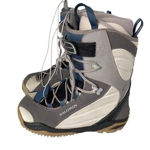 Salomon Damen Snowboardschuhe Größe 7,5 grau & weiß - Bild 1 von 7