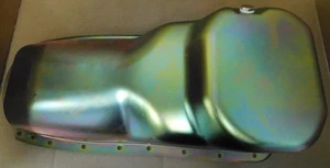 Summit G3540 Olds V8 Stock Replacement Oil Pan, 7" Deep, Steel, 5 QT, Gold - Picture 1 of 3