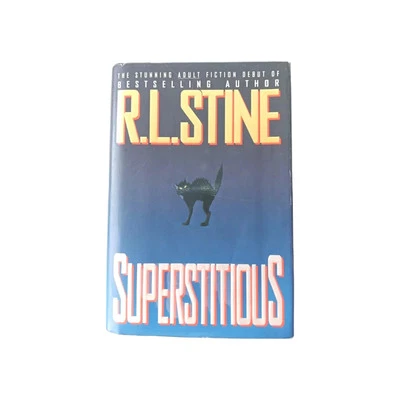 Superstitious by R. L. Stine (Hardcover) With Dust Jacket - image 1 of 4