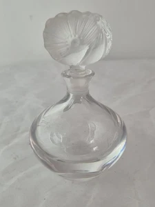 Waterford Marquis Crystal Perfume Bottle Floral Stopper With Sticker - Picture 1 of 8