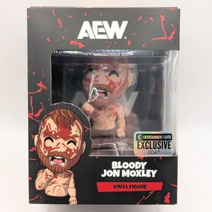 AEW Youtooz Entertainment Earth esclusivo Jon Moxley nuovo con scatola vinile numerato sanguinoso - Foto 1 di 2