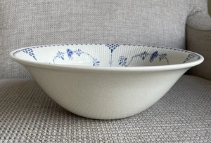 Vintage Furnivals Blue Denmark Serving Dish / Bowl - 22.25cm - Picture 1 of 5