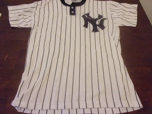 New York Yankees t shirt uomo usata grande Russell Athletics MLB vintage - Foto 1 di 3