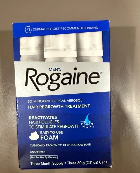 Men's Rogaine: 3 Month Supply (Expires: 3/26) - Image 1 of 1