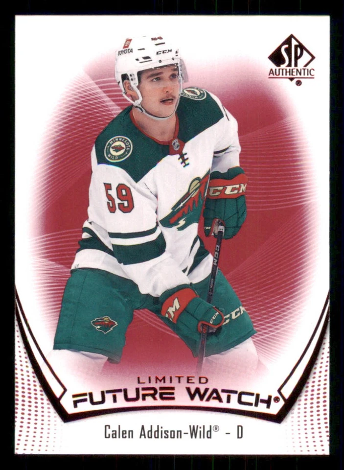 2021-22 SP Authentic Limited Red #133 Calen Addison FW - Image 1 of 2