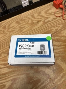 System Sensor P2GRKLED Horn Strobe Red - New In Box. - Bild 1 von 2