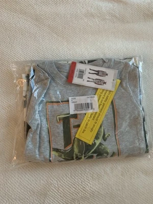 Pijama de dinosaurio de algodón talla 6 para niños 4 piezas Foto 1 de 4