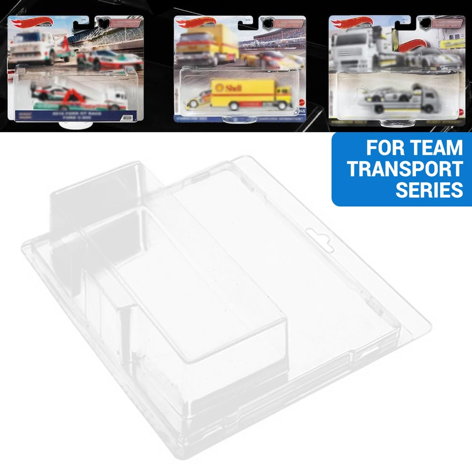 2-100x Protector Case for Hot Wheels Team Transport Clamshell Blister Display - Image 1 of 4