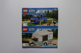 LEGO&reg; City 60117 Van & Caravan Instruction Manuals Only!
