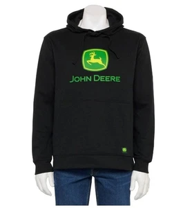 John Deere Hoodie Herren schwarz grün Gr. M neu mit Etikett - Bild 1 von 4
