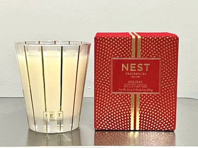 Nest Fragrances Holiday Scented Candle 8.1 oz, 230 g, Red Velvet Box (#m10) - Image 1 of 2