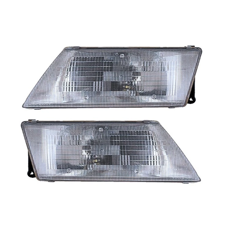Juego de pares de faros delanteros para 95-99 Nissan Sentra/200SX izquierda y derecha Foto 1 de 1