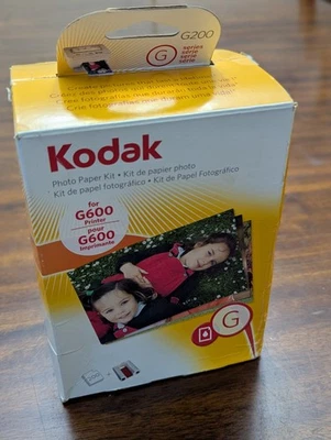 KODAK G200 Color Cartridge Photo Paper Kit G Series Docks  150 Sheets (Open Box) - Image 1 of 4