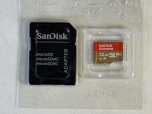 SanDisk Ultra Micro SD Memory Card Class 10 SDHC SDXC 32GB with Adaptor - Picture 1 of 3